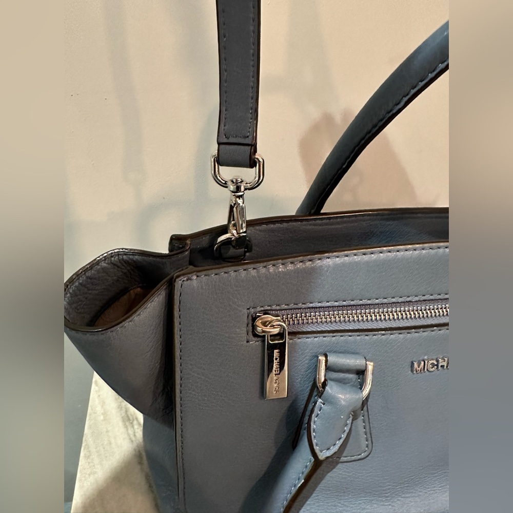 Michael Kors Medium Selma Satchel - Rare Slate Blue - Picture 5 of 16